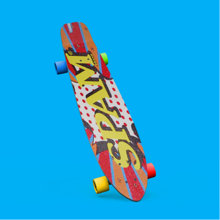 spam skateboard