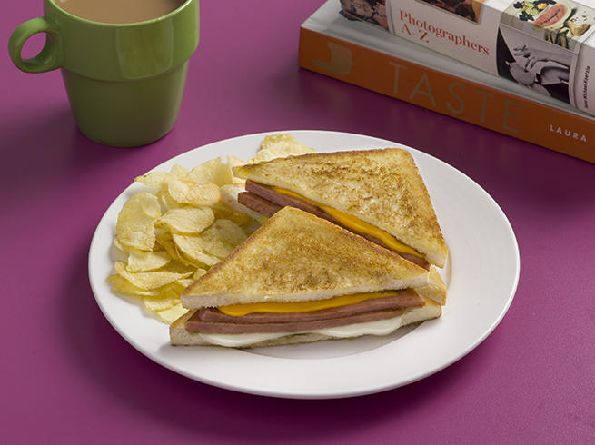 spam grilled cheese sandwich