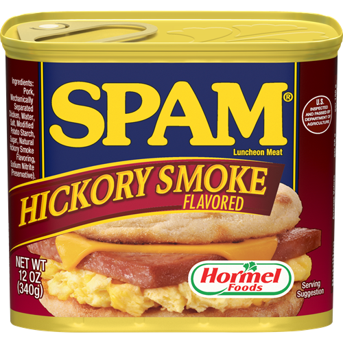 spam hickory smoke