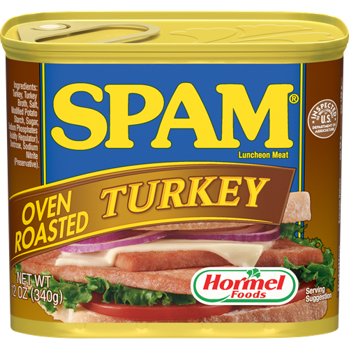 spam oven roasted turkey
